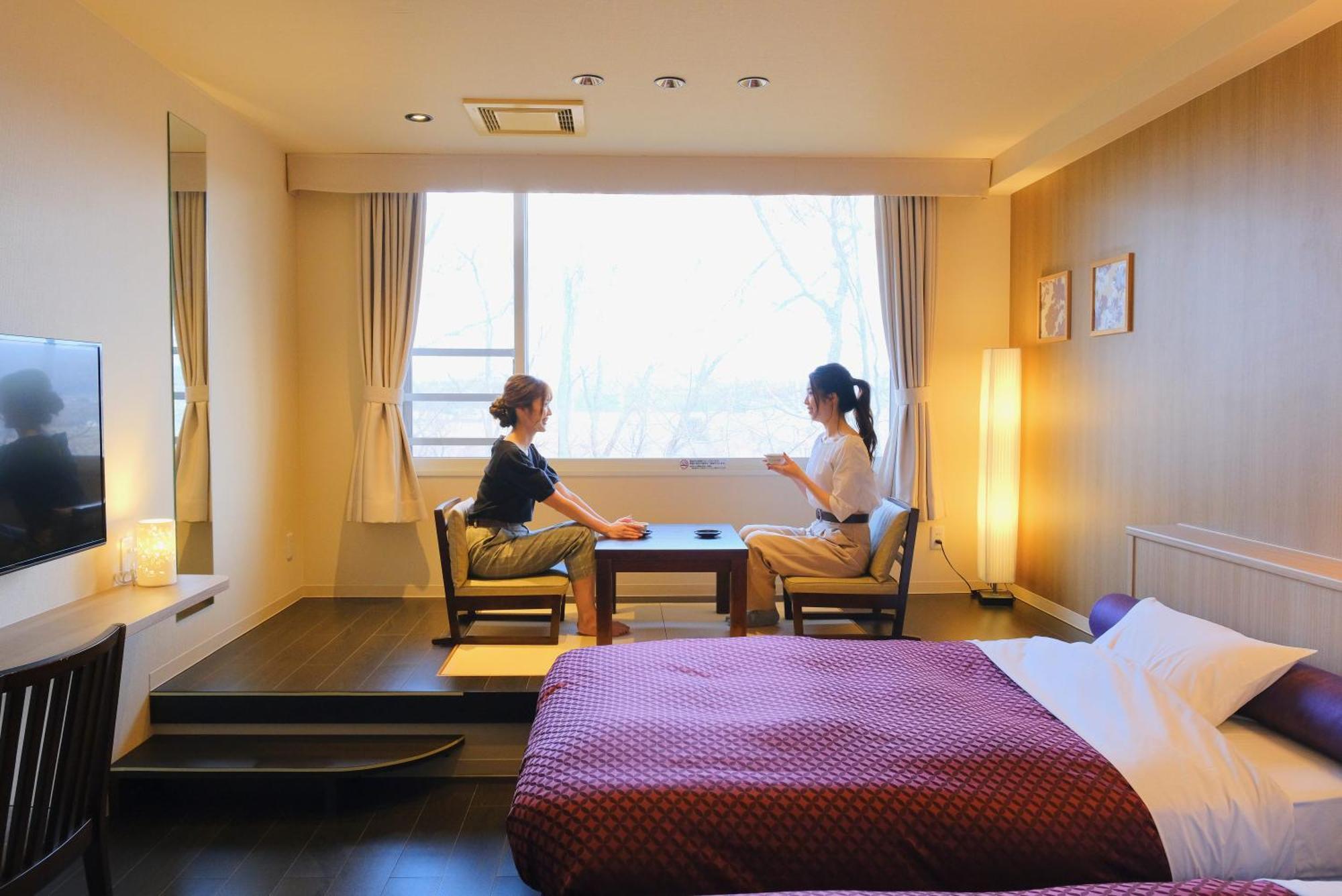 Morinoyu Hotel Hanakagura 旭川 外观 照片